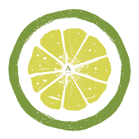 Fruit Lime Sticker by Anthropologie
