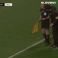 Check Referee GIF by ElevenSportsBE