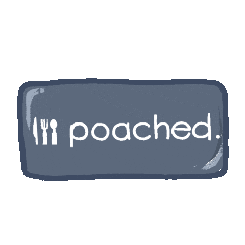 Poached Sticker