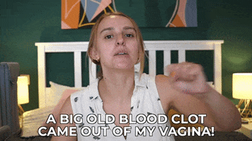 Labour Blood GIF by HannahWitton