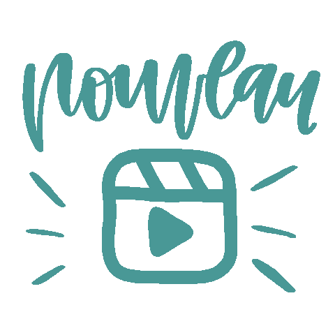 Calligraphy Reel Sticker