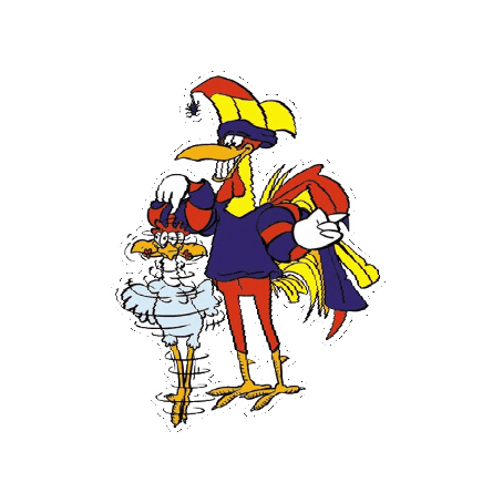 Jagstfelder Hühnerlaus-Narren e.V. Sticker