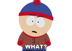 Stan Marsh What Sticker by South Park