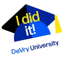 Proud College GIF by DeVry University