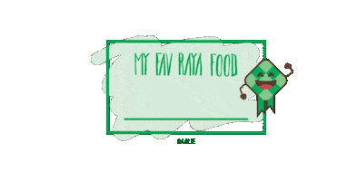 Raya Iftar Sticker by DARLIE MY
