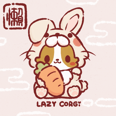 Welsh Corgi Puppy GIF by Lazy Corgi