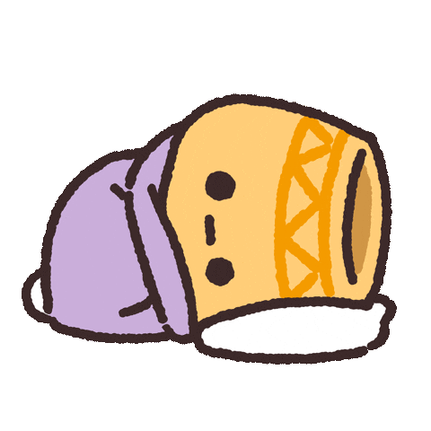 Sleepy Good Night Sticker