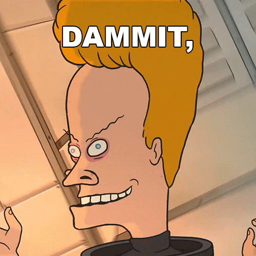 I Cant See Beavis And Butthead GIF by Paramount+