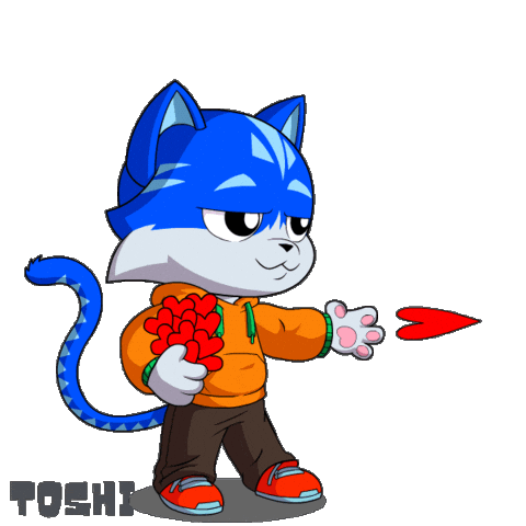 For You Love Sticker by Toshithecat