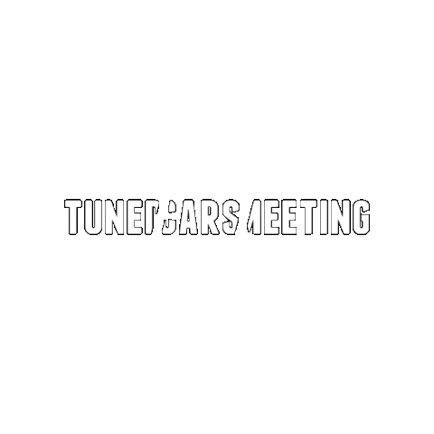 Tuned Cars Meeting Sticker