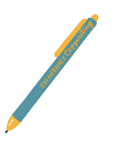 Evihernaez Sticker by Évi Hernaez Copywriting