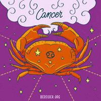 Zodiac Sign Cancer GIF by Bedsider