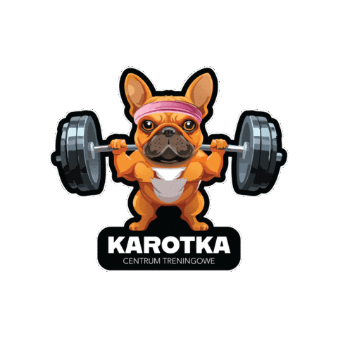 Centrum Treningowe Karotka Sticker