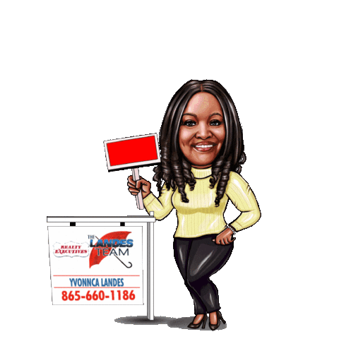 Sold Sticker by The Landes Team