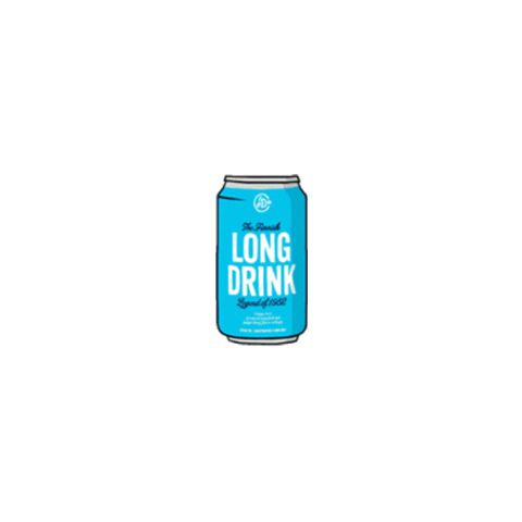 The Long Drink Sticker