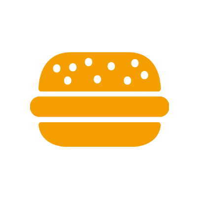 Pizza Hamburger Sticker by Mara Meo