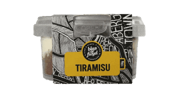 Tiramisu Baf Sticker by Blas ar Fwyd