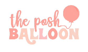The Posh Balloon Sticker