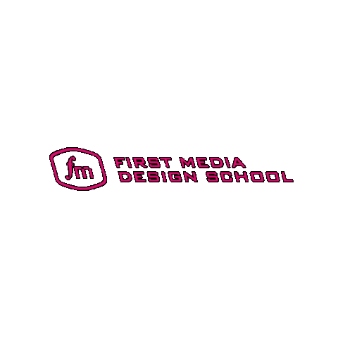 First Media Design School Sticker