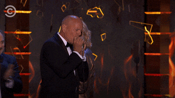 bruce willis roast GIF by Comedy Central