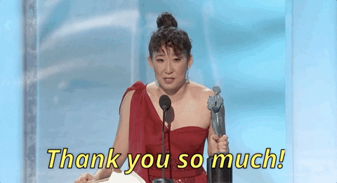 Sandra Oh Gif By Sag Awards Find Share On Giphy