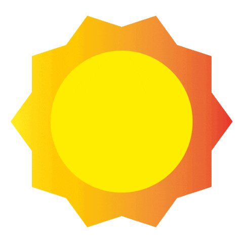 sun contracting Sticker