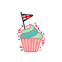 Platinumjubilee Sticker by Downing Students