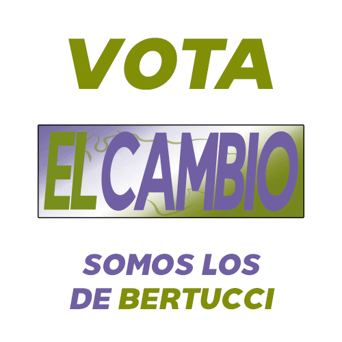 Bertucci Sticker by Partido EL CAMBIO