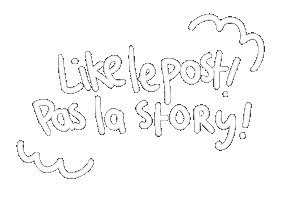 Like Post Sticker by Marie Boiseau