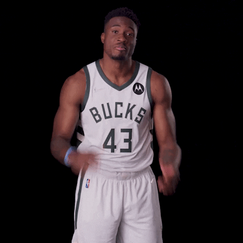 Excited Get Ready GIF by Milwaukee Bucks