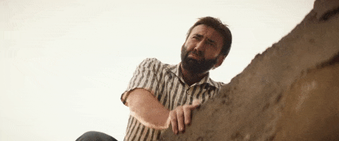 Disappear Nicolas Cage GIF by The Unbearable Weight of Massive Talent