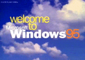 90S Windows 95 GIF