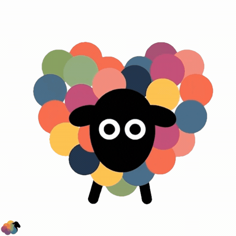 Heart Love GIF by ColorSheep