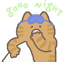 Tired See You Sticker