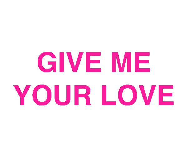 Show me some Love' Sticker
