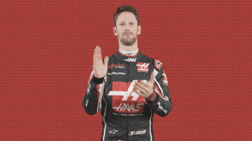 Romain Grosjean Clapping GIF by Formula 1