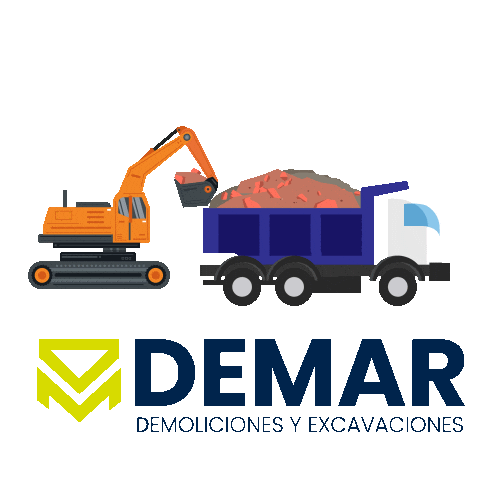 Obra Alquiler Sticker by Demar Demoliciones