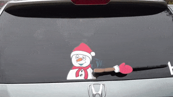 christmas waving GIF by WiperTags