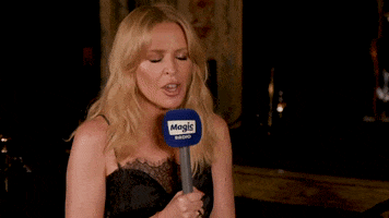 Awkward Kylie Minogue GIF by Magic Radio