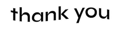 Thanks Thank You Sticker by Joylab