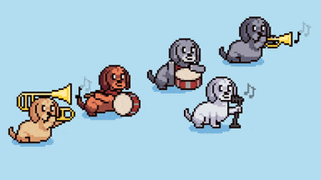 Happy Fun GIF by Abstract HotDogs