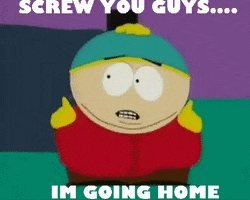 Going South Park GIF