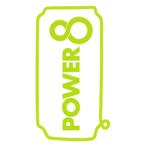 Power 8 Sticker