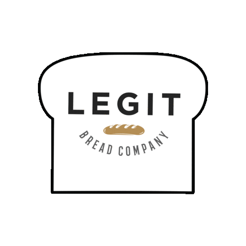 Legit Bread Company Sticker