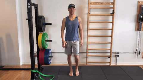 mobility exercises for running injuries - standing dead bug