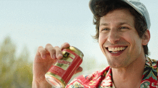 Andy Samberg Smile GIF by HULU - Find & Share on GIPHY