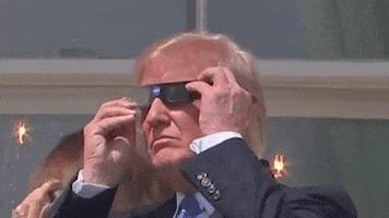 Donald Trump Glasses GIF by Students for Trump