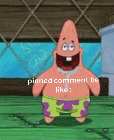 Pinned Comment Be Like GIF