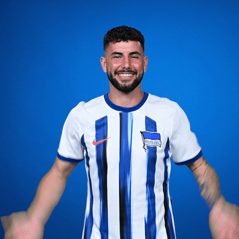 Encourage Marco Richter GIF by Hertha BSC