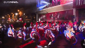 Moulin Rouge Dancing GIF by euronews